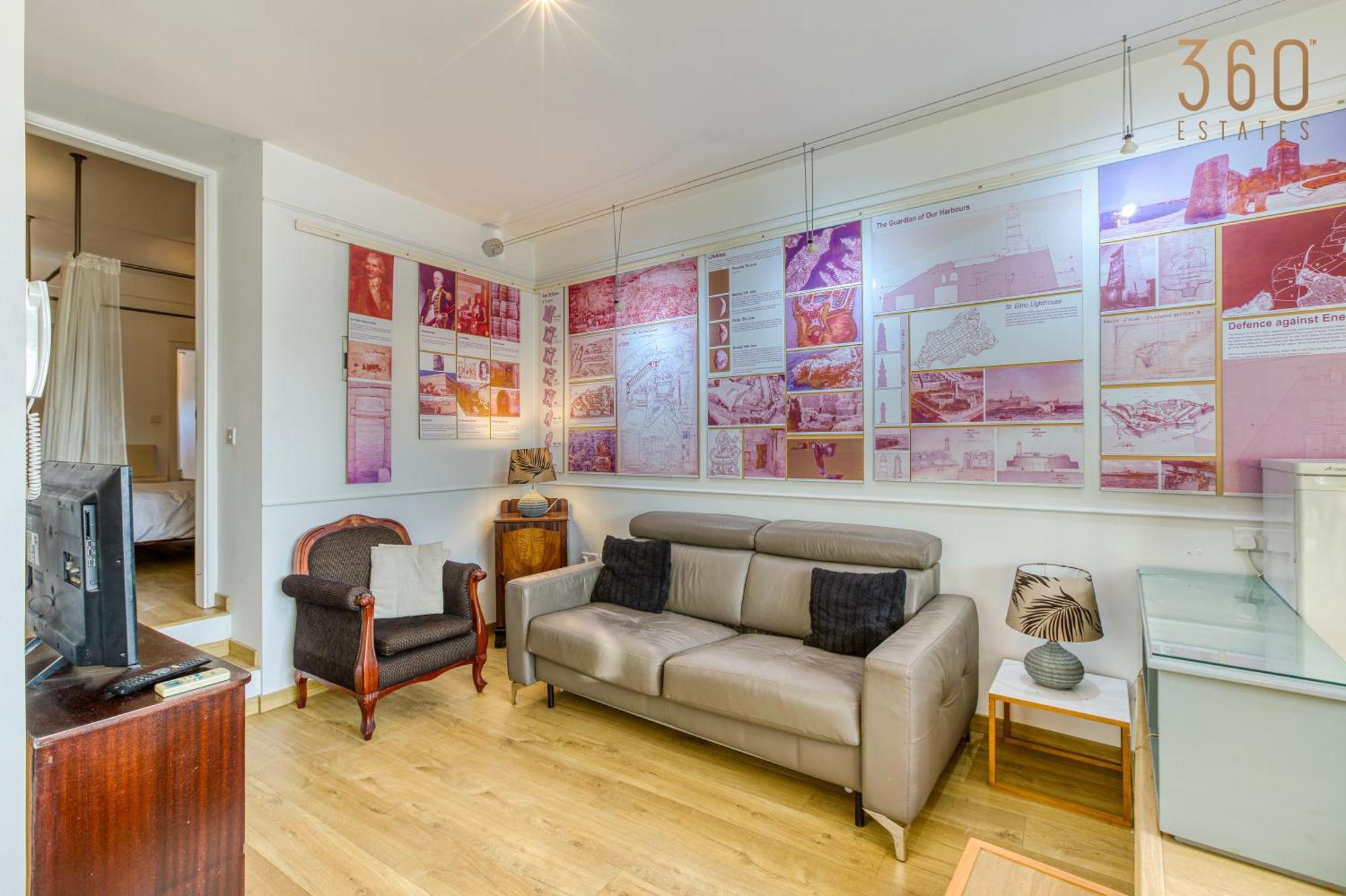Comfortable 1Br Home With Maltese Balcony In Valletta By 360 Estates Eksteriør bilde